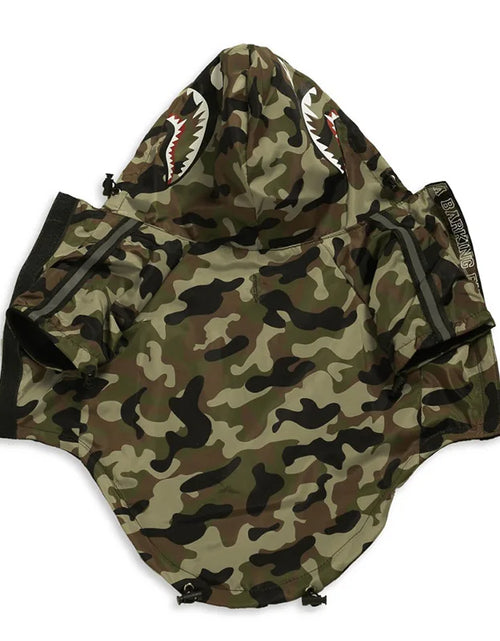 Load image into Gallery viewer, Dog Face Dog Clothes Raincoat for Small Big Dogs Wind Coat Windbreaker French Bulldog Hoodie for Dogs Clothes Jacket Chihuahua
